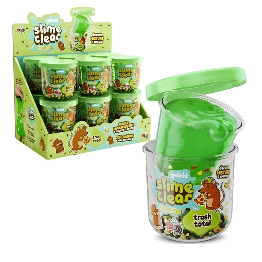 Slime Gelelé Charms - Temática Trash Total