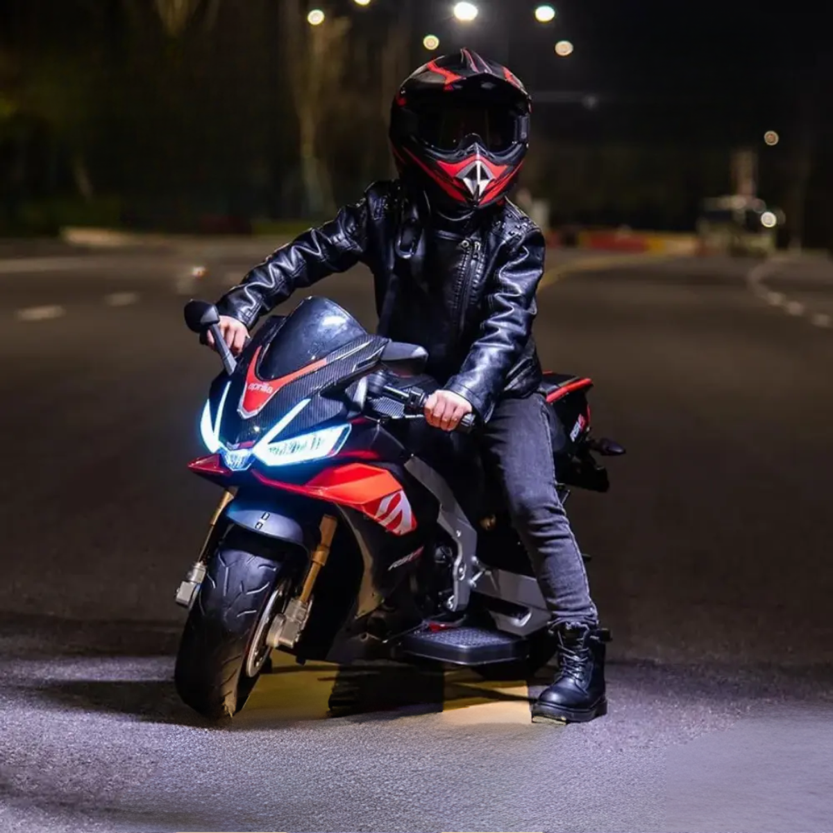Moto a Batería Everbright Azul 12V