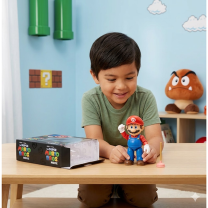 Figura Super Mario Bros Mario 13 cm