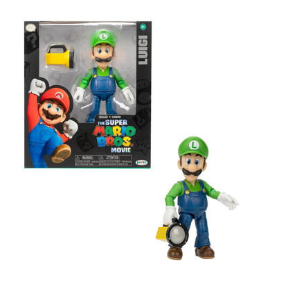 Figura Super Mario Bros Luigi 13 cm