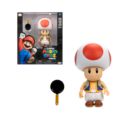 Figura Super Mario Bros Toad 13 cm