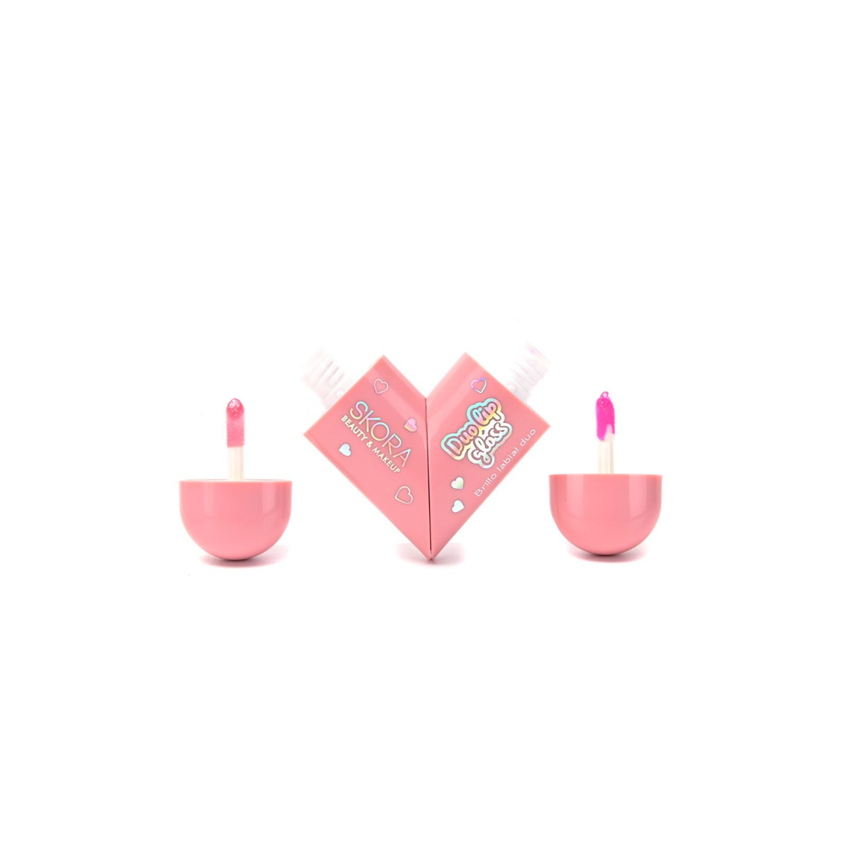 Brillo Labial Corazón Dúo Skora Beauty - 2