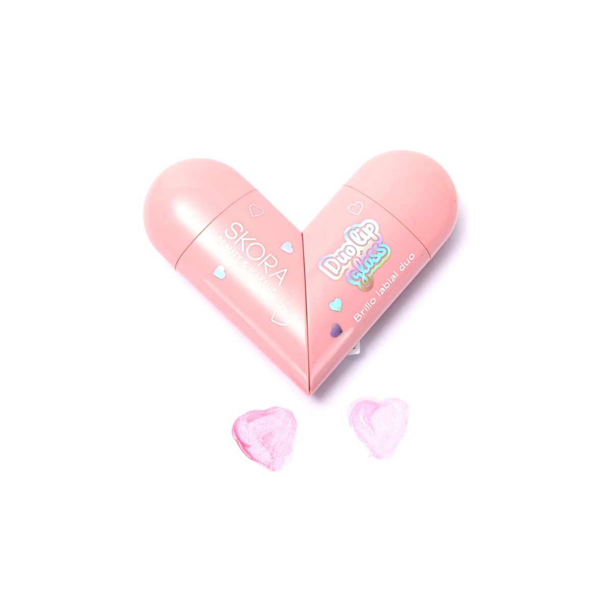 Brillo Labial Corazón Dúo Skora Beauty - 3