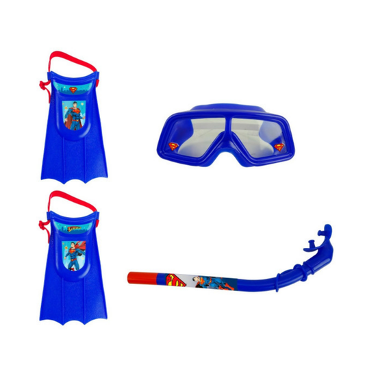 Set de Buceo Superman Máscara y Snorkel PVC