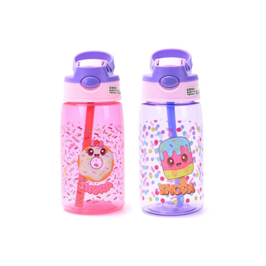 Botella Infantil Skora Hello 480 ml con Pico Retráctil