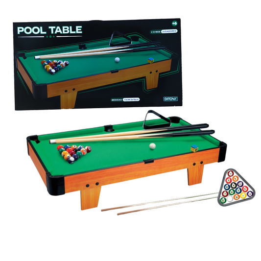 Juego Mesa De Pool Table Ditoys