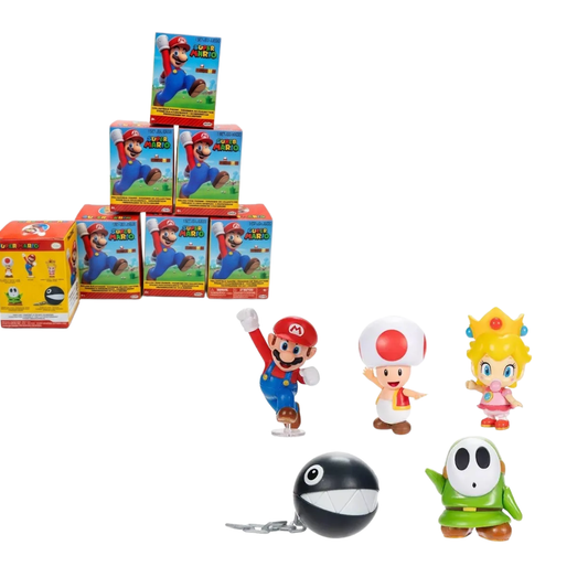 Figura Sorpresa Super Mario Bros 7 cm Surtida