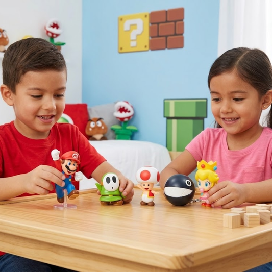 Figura Sorpresa Super Mario Bros 7 cm Surtida
