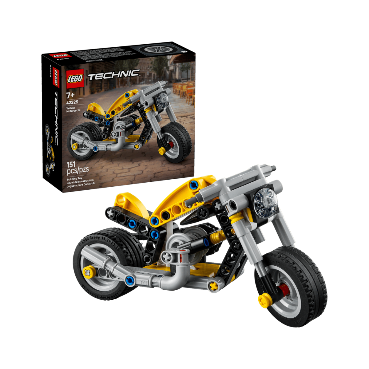 LEGO® Technic Moto Deportiva Amarilla