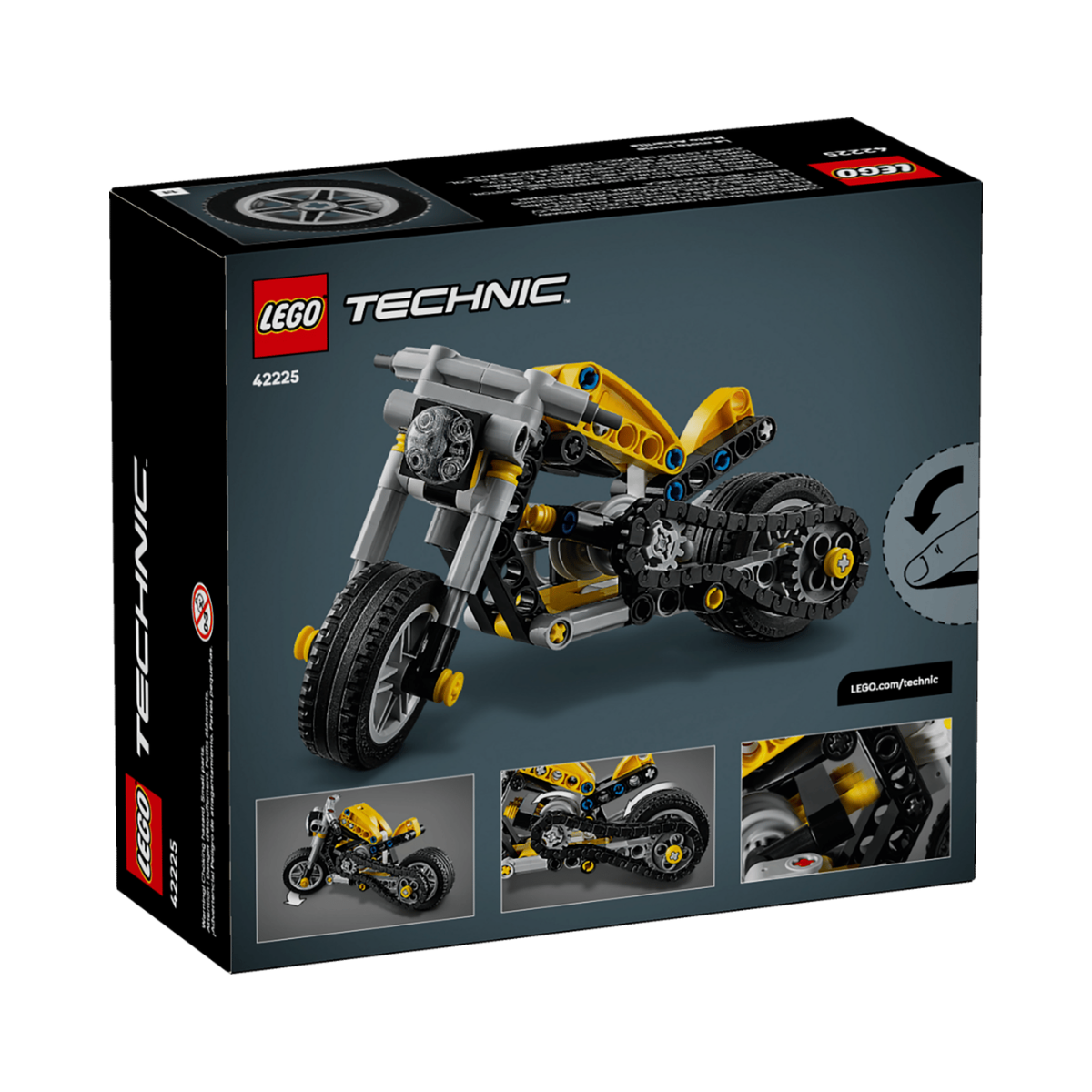 LEGO® Technic Moto Deportiva Amarilla