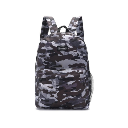 Mochila Goodpak Print Camuflada Negra 17”