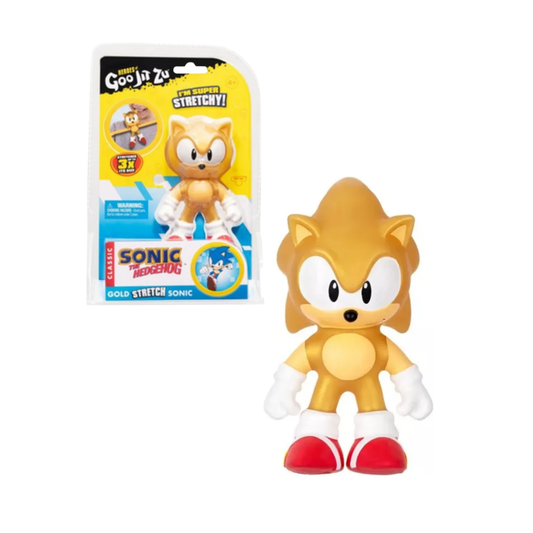 Figura Heroes Goo Jit Zu Sonic Dorado