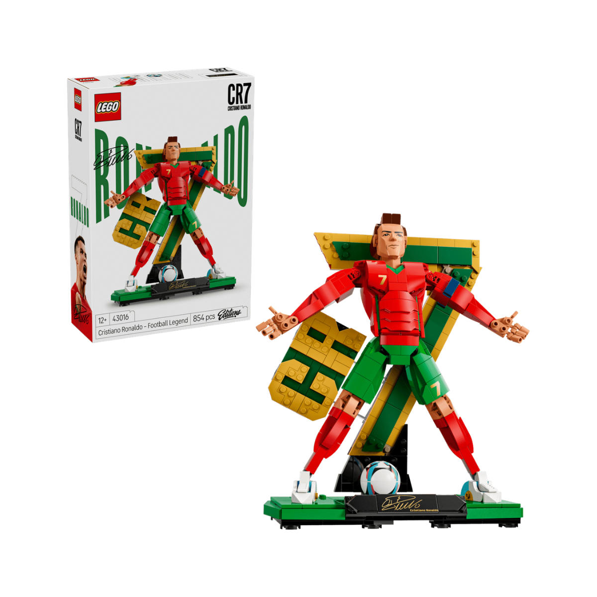 LEGO® Cristiano Ronaldo: Leyenda del Fútbol