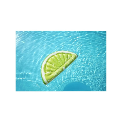 Colchoneta Flotador Inflable Media Lima Gigante 171x89 cm