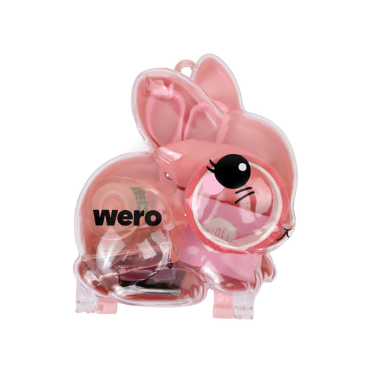 Set de Útiles Little World Rabbit Wero x6 Accesorios con Tijera y Abrochadora