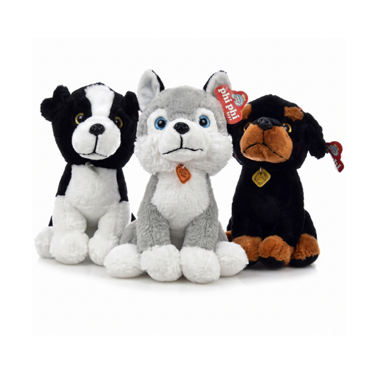 Peluche Perros De Razas Realista 35cm