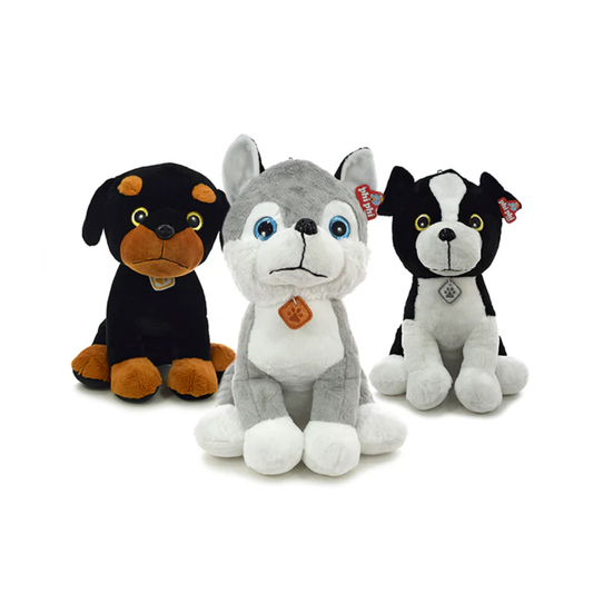 Peluche Perros de Razas Sentados Gigantes 60 cm Phi Phi Toys
