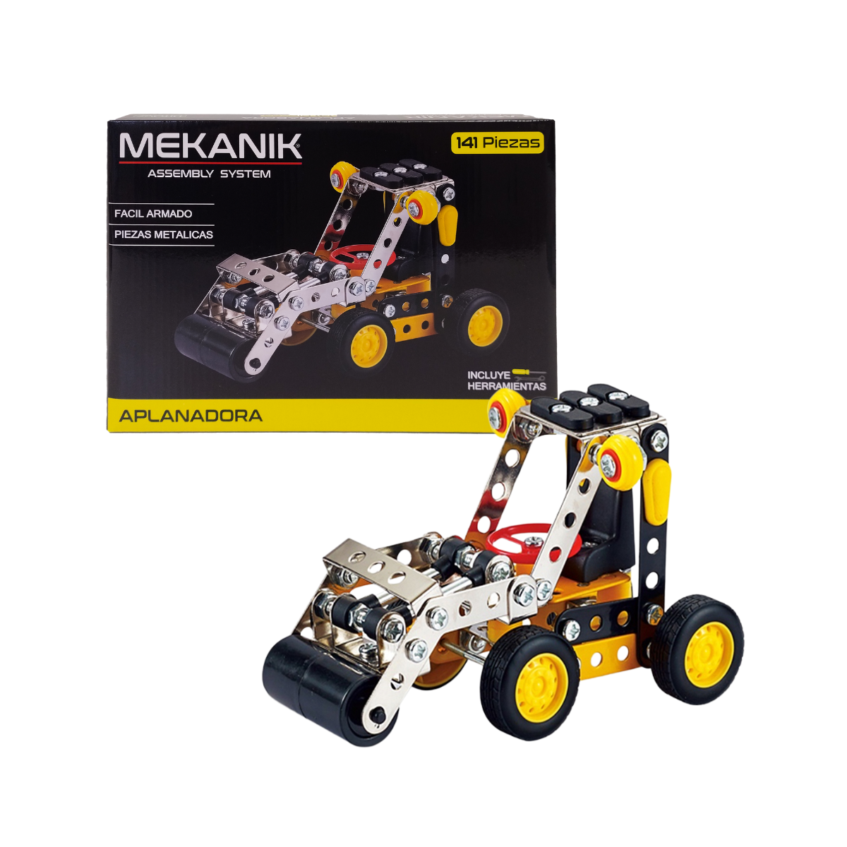 Set De Bloques Para Armar Mekanik Aplanadora Ditoys