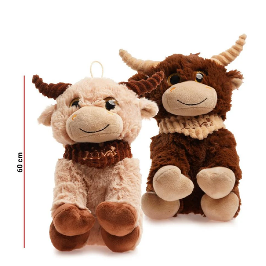 Peluche Toro Gigante Soft 60 cm Phi Phi Toys