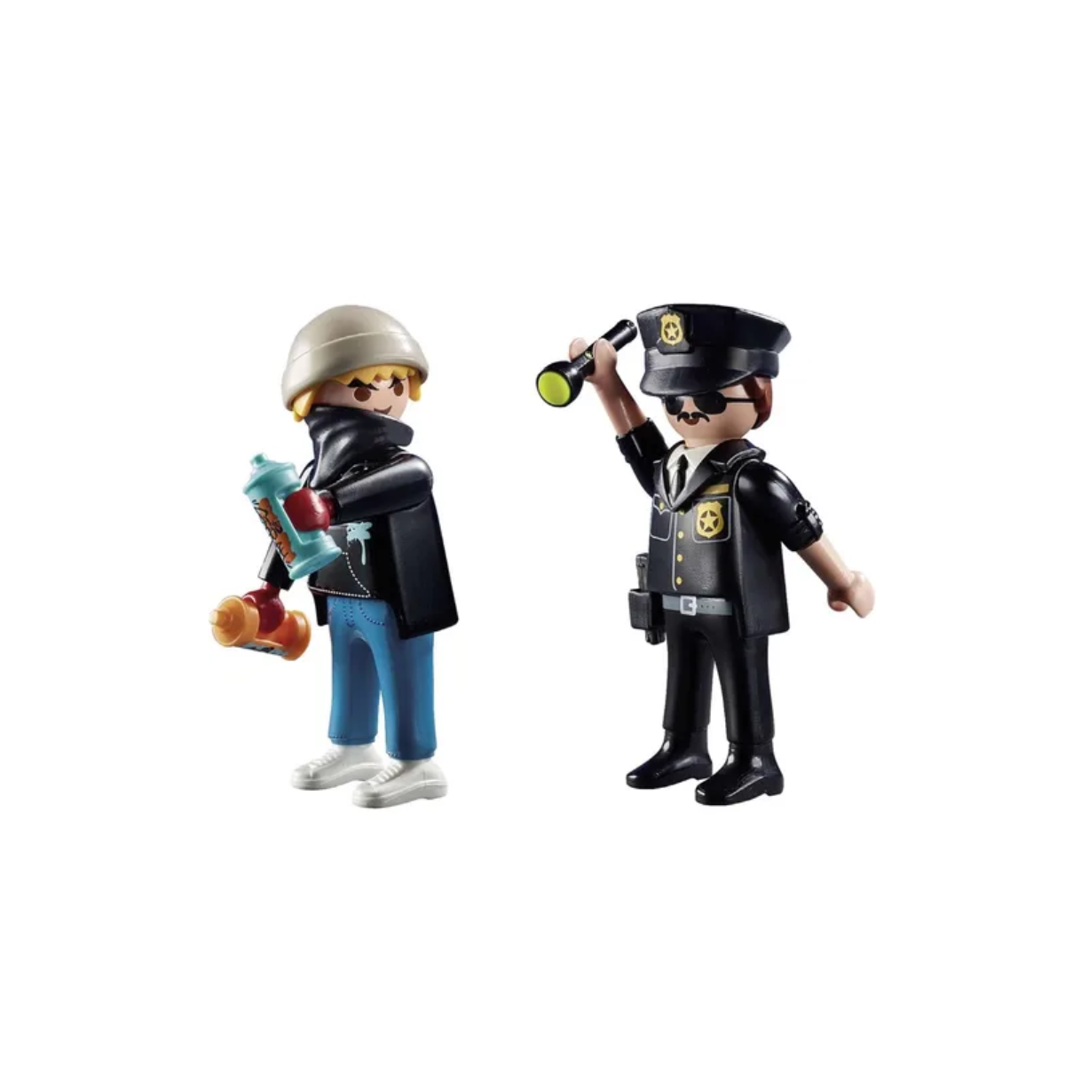 Playmobil Dúo Pack Policía y Ladrón