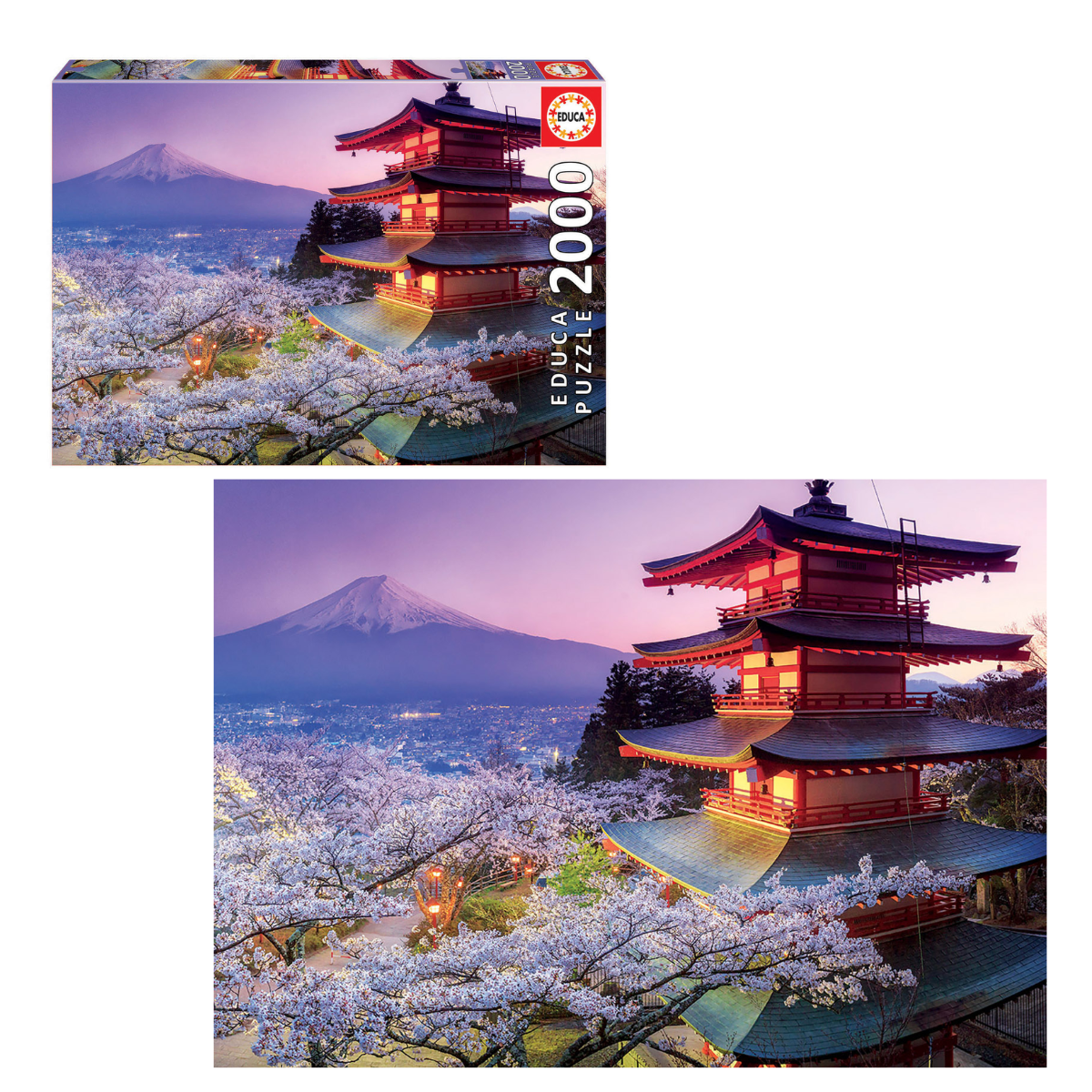 Puzzle Monte Fuji 2000 Piezas Educa