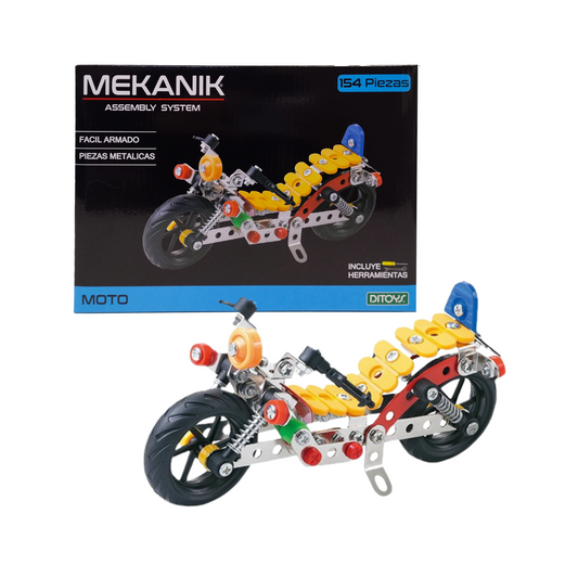 Set De Bloques Para Armar Mekanik Aplanadora Ditoys