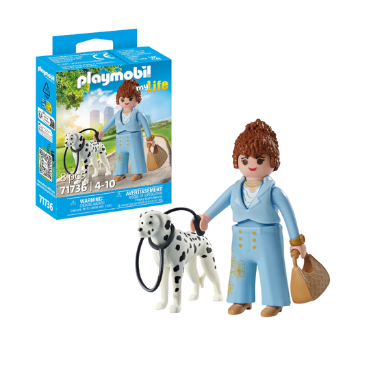 Playmobil Empresaria Con Dálmata 71736