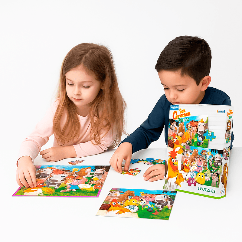 Puzzle La Granja De Zenon De 24 Y 36 Piezas Rompecabezas