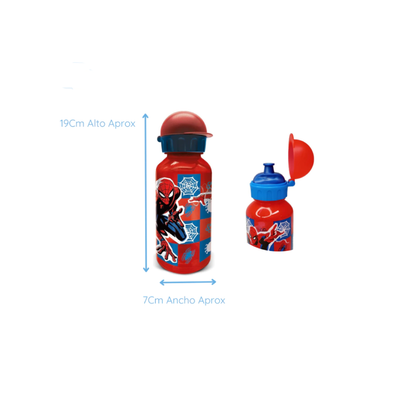 Botella School Spiderman 370ml