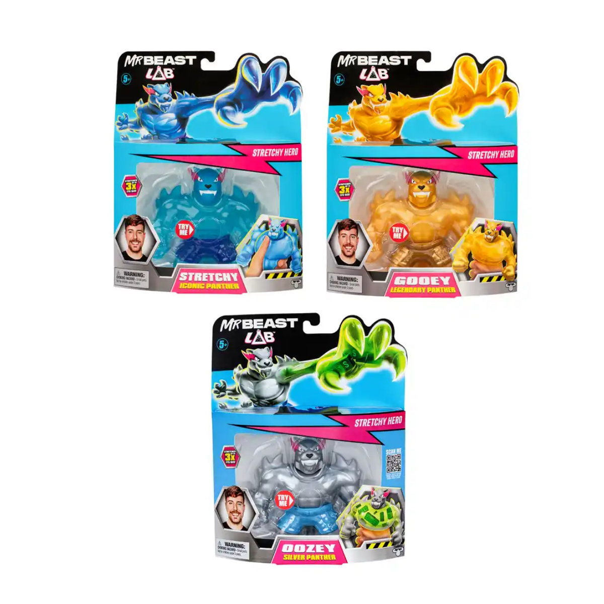 Figura Pantera Stretchy Mr Beast Caffaro