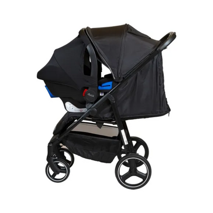 Cochecito Olaf Negro Travel System Duck