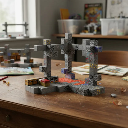 Cubos Magnéticos Mina 128 Piezas T033