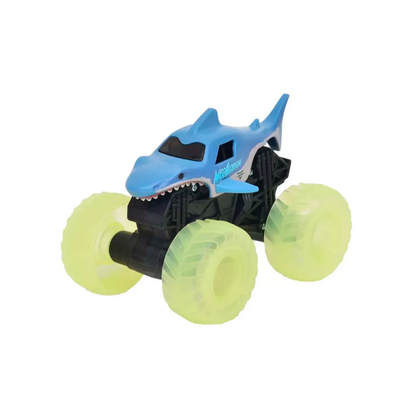 Monster Jam 1:43 Megalodon Luminoso - Ruedas Iluminadas