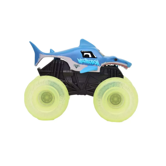 Monster Jam 1:43 Megalodon Luminoso - Ruedas Iluminadas