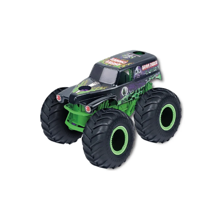 Monster Jam 1:32 Grave Digger para Armar y Desarmar - Con Accesorios
