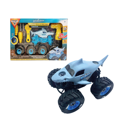 Monster Jam 1:18 Megalodon Gigante para Armar