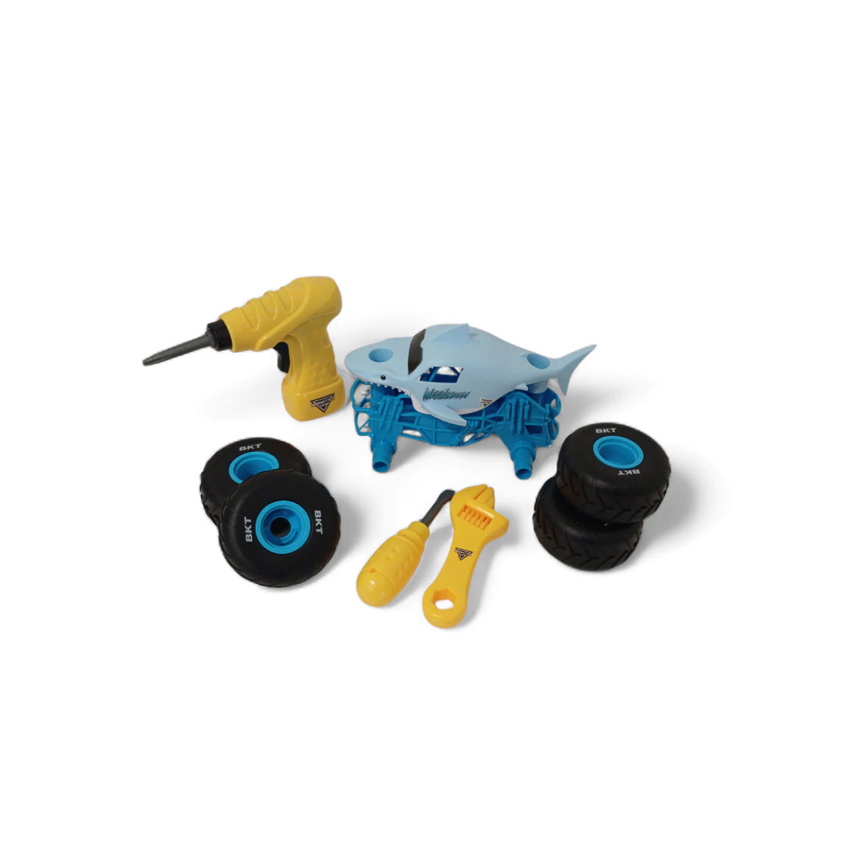 Monster Jam 1:18 Megalodon Gigante para Armar