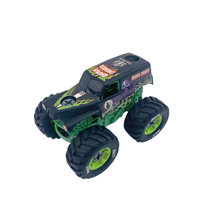 Pack Monster Jam Armable 1:32 x2 - Grave Digger y Megalodon (Con Destornillador)