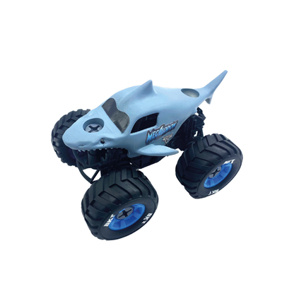 Pack Monster Jam Armable 1:32 x2 - Grave Digger y Megalodon (Con Destornillador)