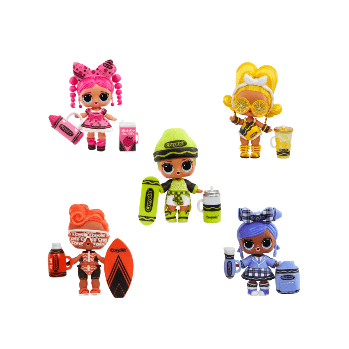 Muñeca Lol Surprise Crayola Wabro