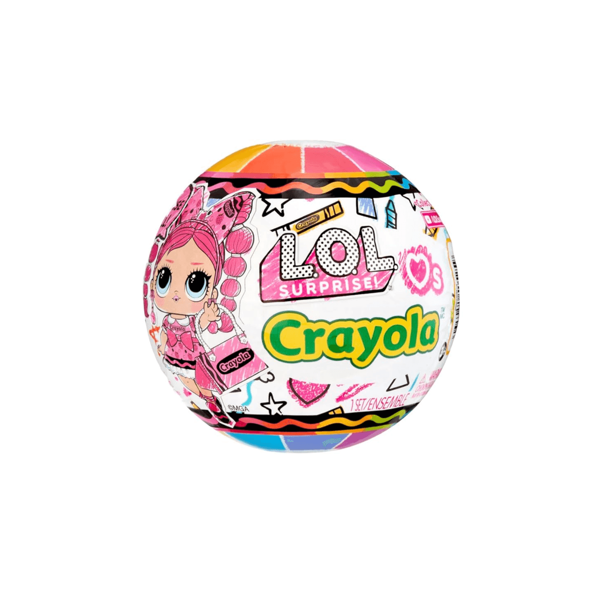 Muñeca Lol Surprise Crayola Wabro