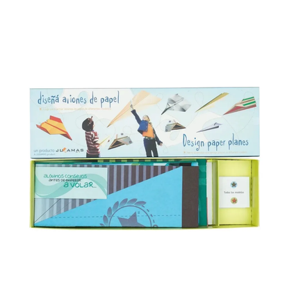 Diseña tus Aviones de Papel – Kit Creativo