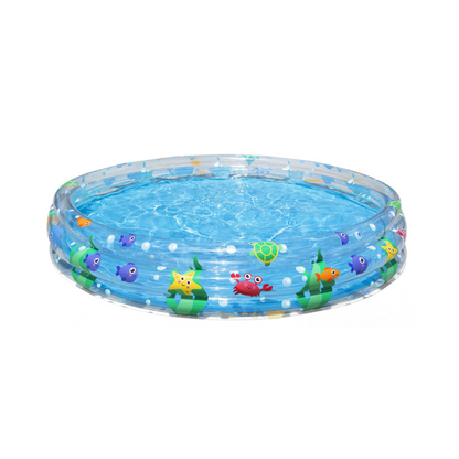 Pileta Inflable Aros Mundo Marino Grande