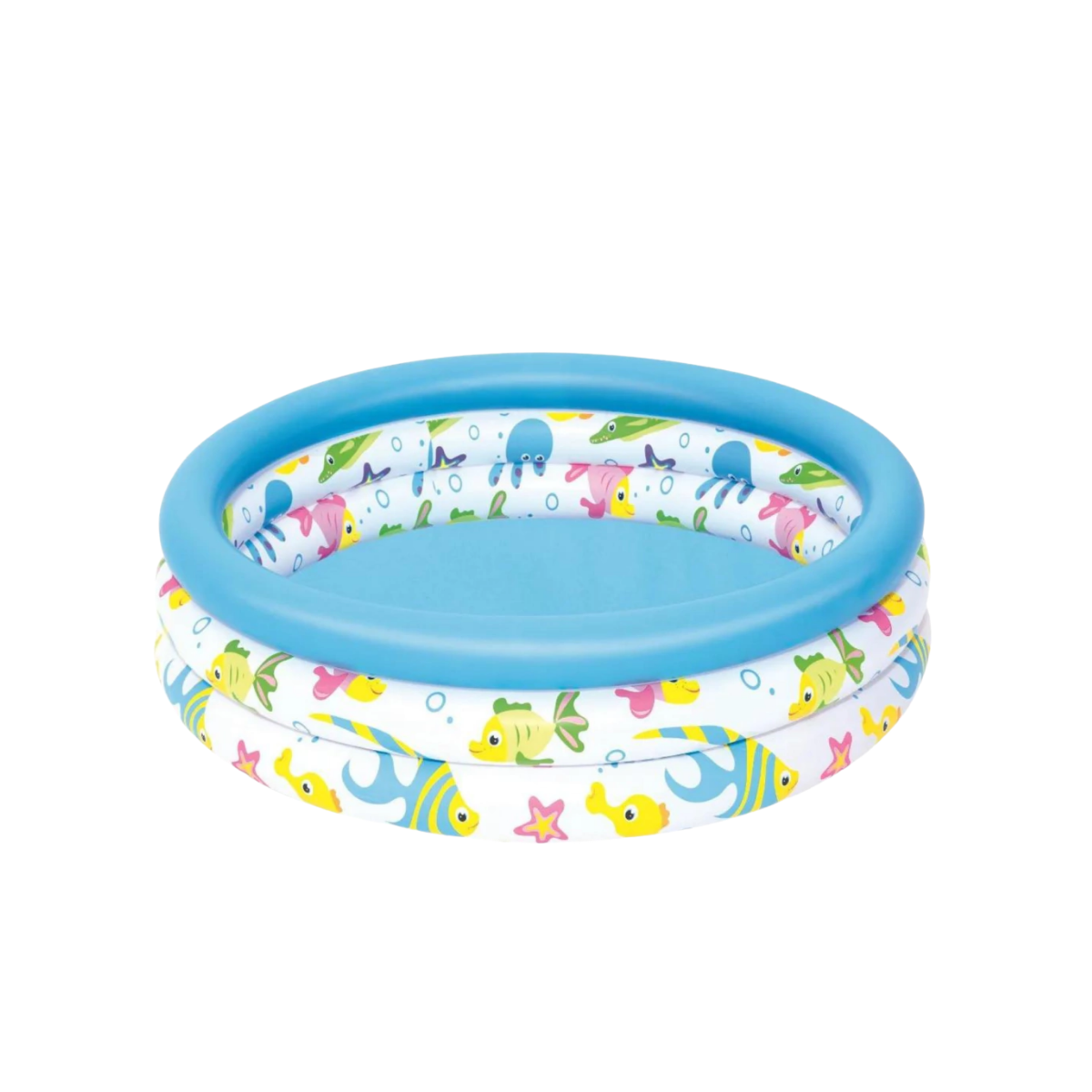 Pileta Inflable 3 Aros Fondo del Mar 102x25 cm