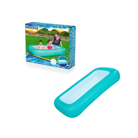 Pileta Inflable Rectangular para Bebés 165x104x25 cm