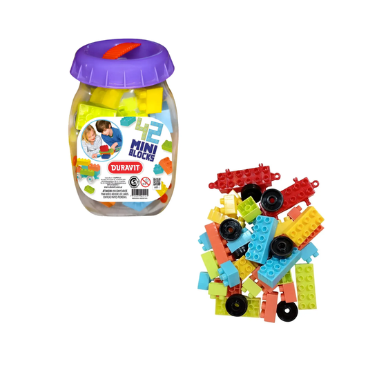 Pote de Mini Blocks Duravit - 42 Piezas para Construcción