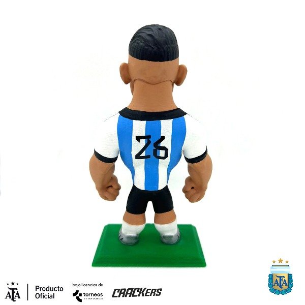 Figura 3D Coleccionable de Nahuel Molina