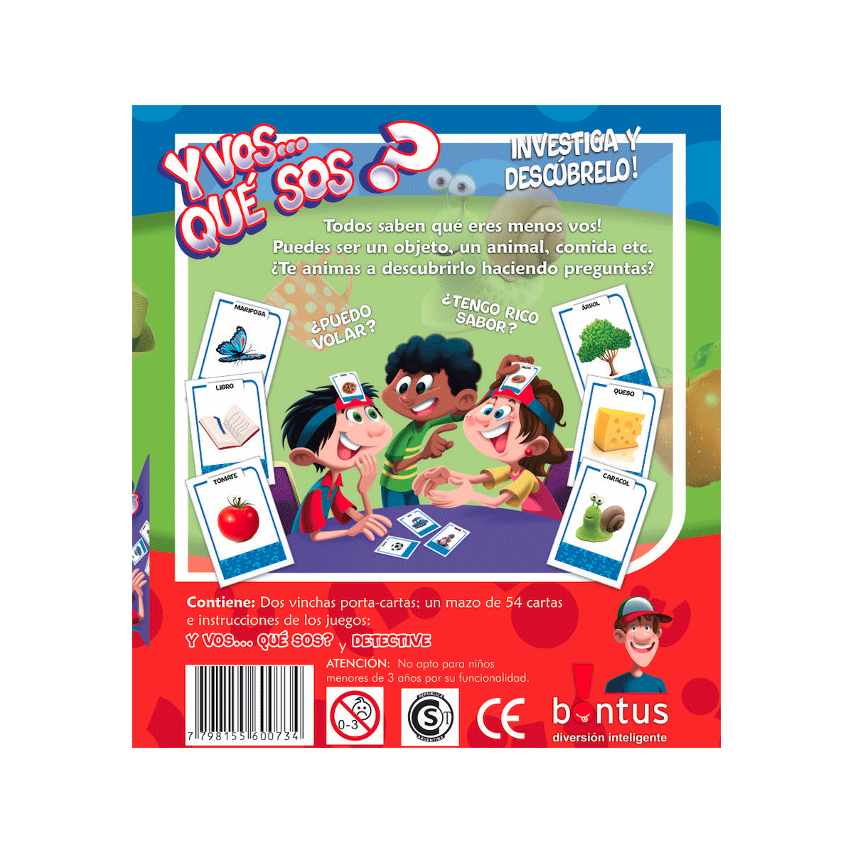 Juego De Cartas Y Vos, Qué Sos?