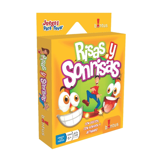 Juego De Cartas  Risas y Sonrisas