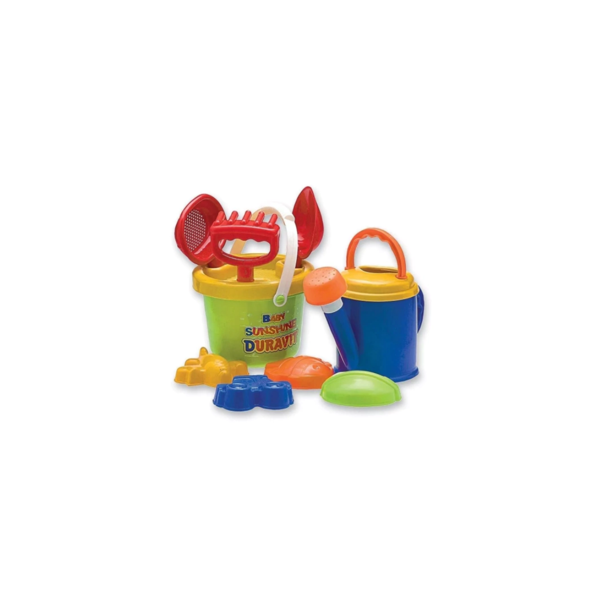 Set Balde de Playa Mediano Duravit 10 Piezas
